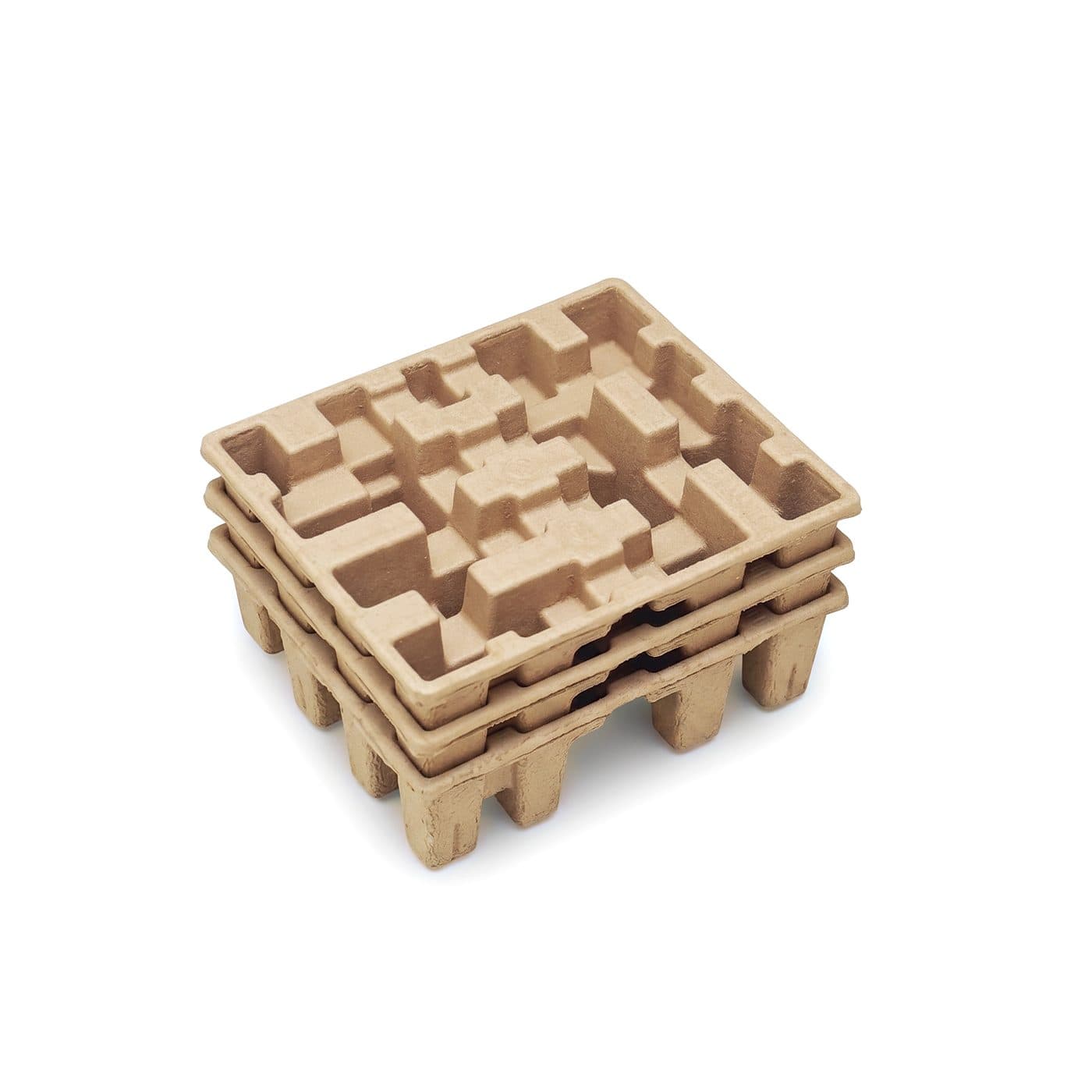 Moulded pulp inserts